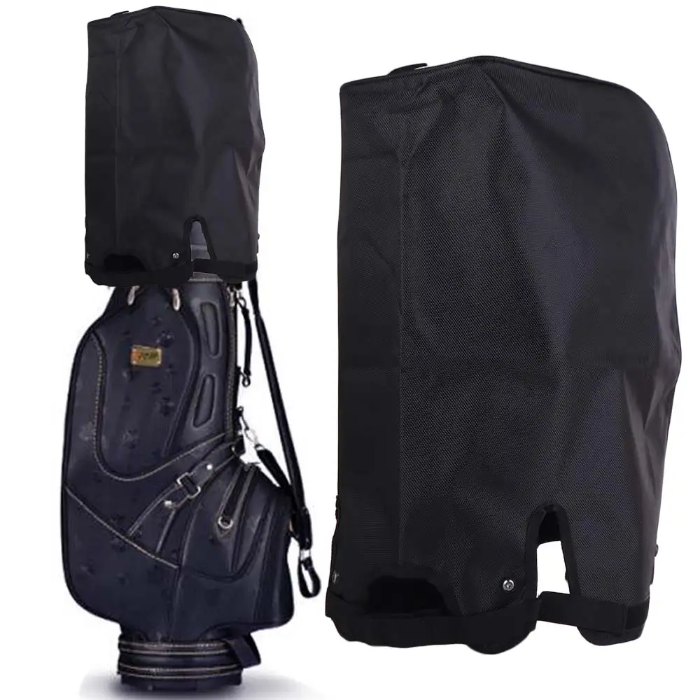 

Dustproof Golf Club Rain Cover Club Protector Waterproof Golf Bag Dust Cover Snap Button Oxford Cloth Golf Club Sleeve