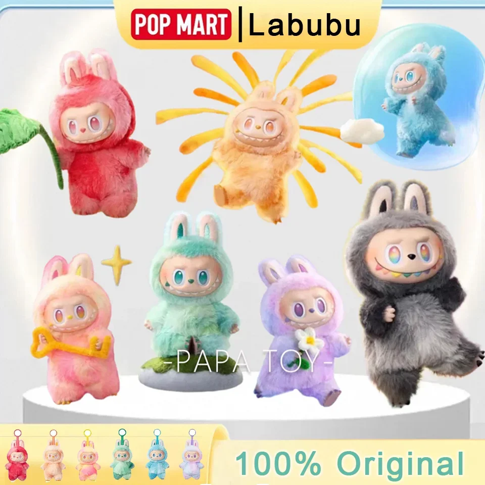 

Flocking Model Toy Anime Figure Labubu3 Blind Box Have A Seat Series Pendant Kawaii Monster Replica Keychain Toy Birthday Gift