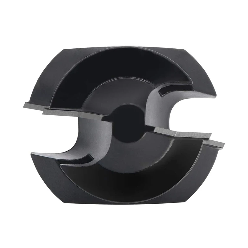 Broca enrutadora de inglete con bloqueo de vástago de 1/2 pulgadas, 45 grados, 1/2 pulgadas a 1 pulgada, 2-3/4 pulgadas de diámetro, brocas para enrutador de madera CNC