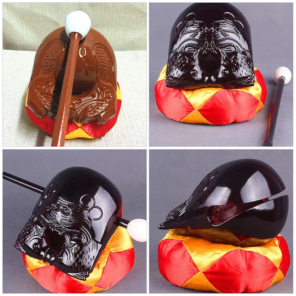 

Buddha Sound Bowl Wooden Fish Mat Singing Cotton Pad Pads for Bowls Accessories