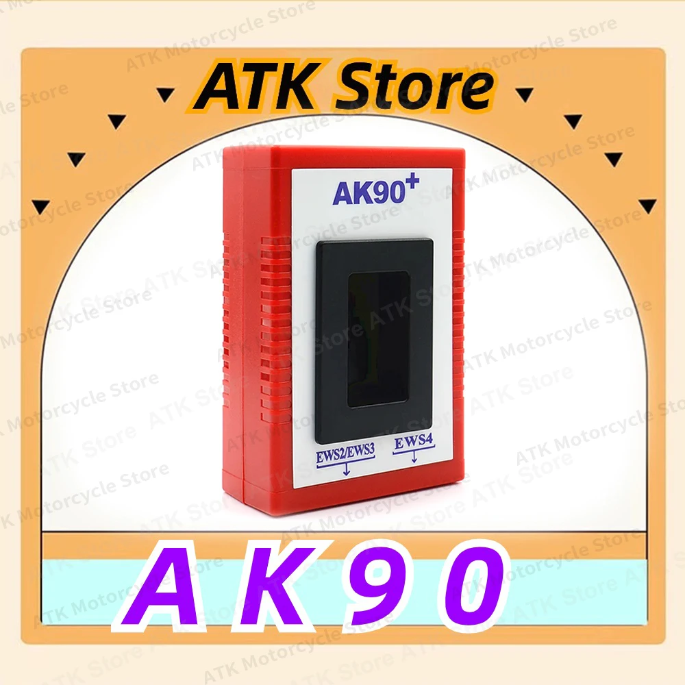 

AK90+ Key Programmer For B-M-W EWS2/3/4 Key Code Reader V3.19 newest Version AK90 Key Maker Programming Tool 2024