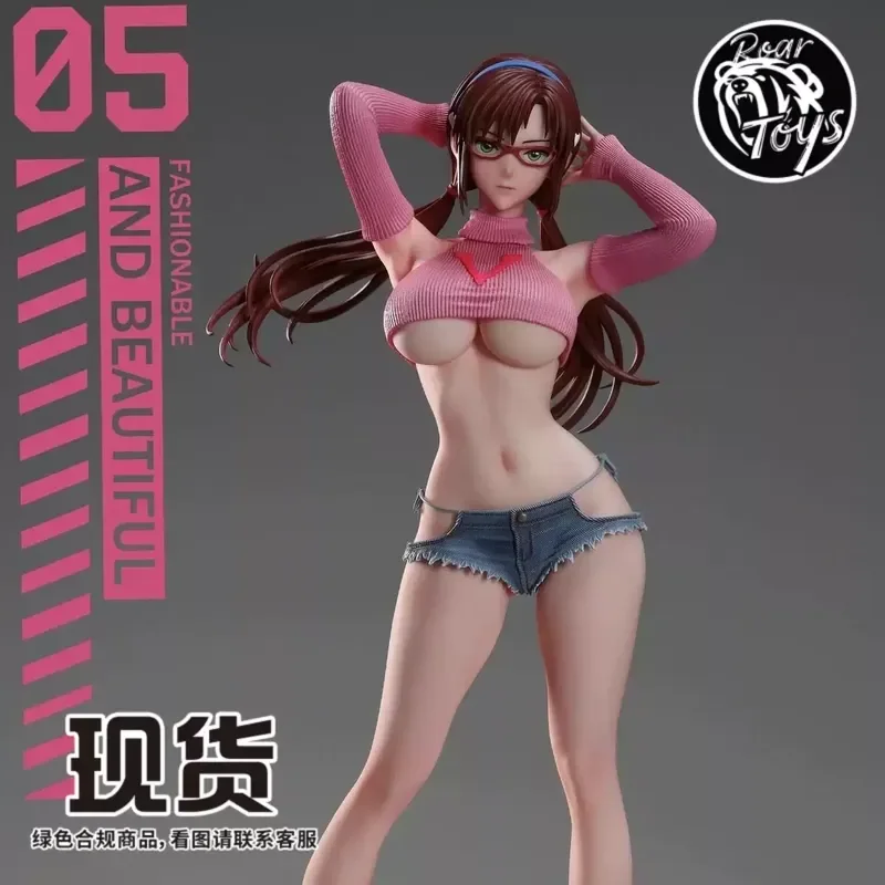 

High Quality 31cm Anime Figures Makinami Summer Girlfriend Series Gk Model Campus Deskmate Desktop Ornament Collection Gifts