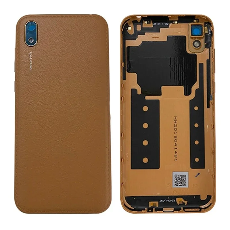 New Back Housing Case For Huawei Y5 2019 AMN-LX9 AMN-LX1 LX2 LX3 Battery Cover Rear Door Cover with Camera lens