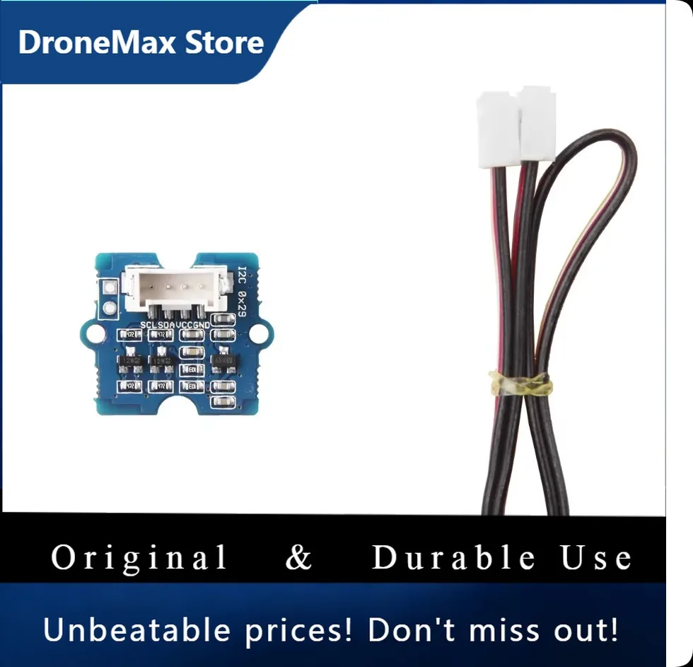 DroMaGrove Laser ToF Distance Sensor VL53L0X - 2m Range, 1mm Resolution, Eye-Safe, For Obstacle Avoidance & Gesture Recognition
