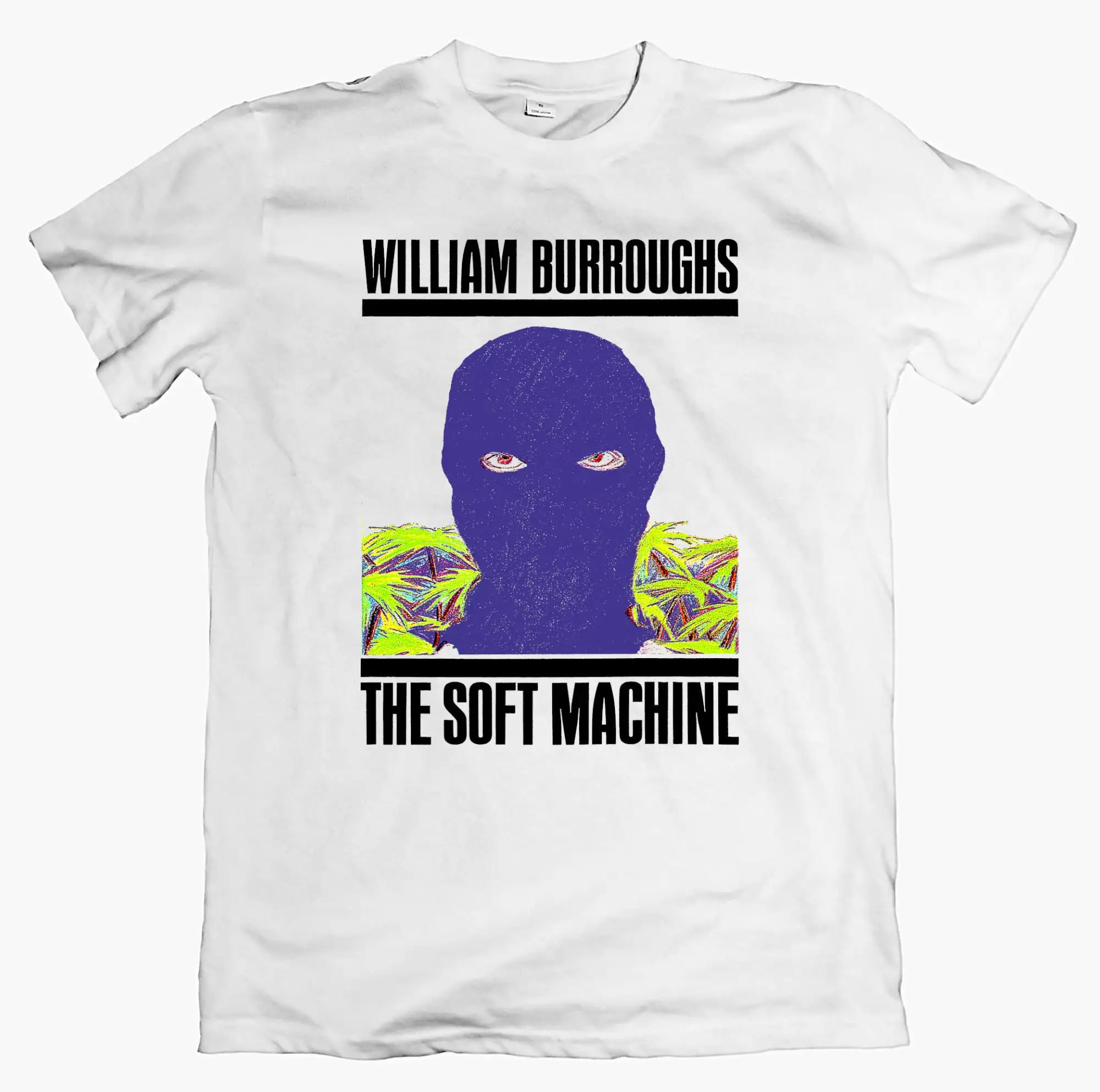 William Burroughs Soft Machine T Shirt Long Sleeve Throbbing Gristle Psychic Tv Coil Clock Dva Jg Ballard Brion Gysin