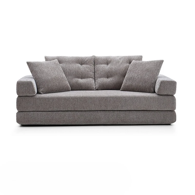 

Vacuum Compression Sofa, Home Living Room Straight Fabric Sofa, Free Switching Mode Sofa, Multiple Sizes Available