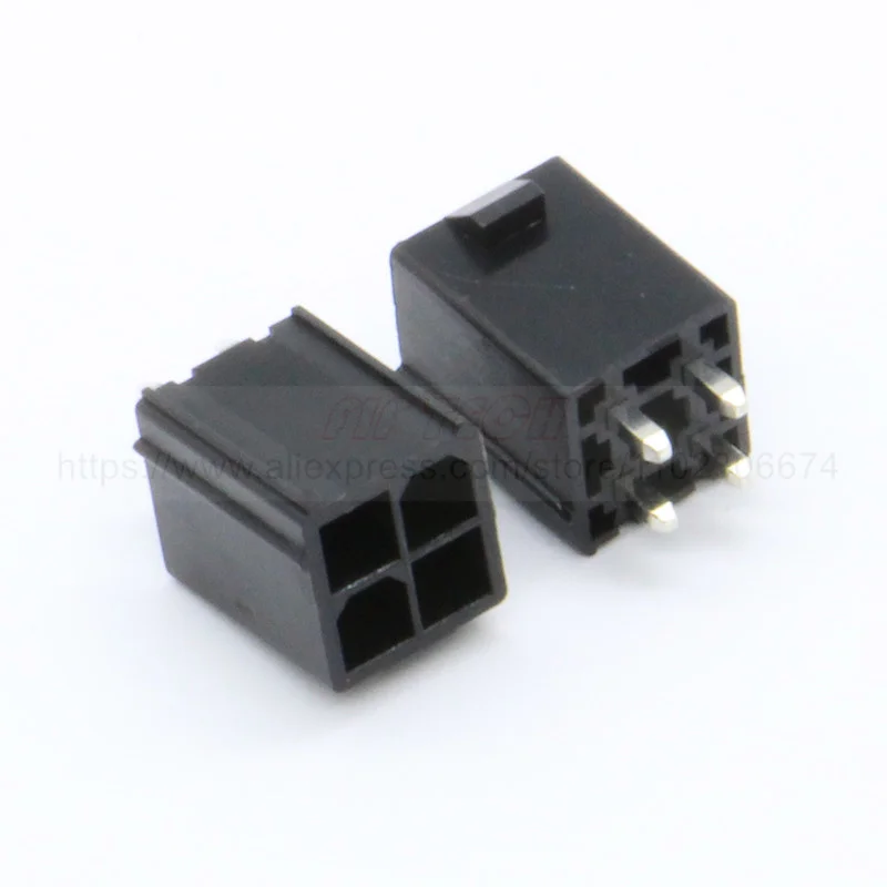 10pcs Molex 4.2mm Automotive Connector 5569 Series Male Black Socket 2/4/6/8/10/12/14/16/18/22/24/Pin