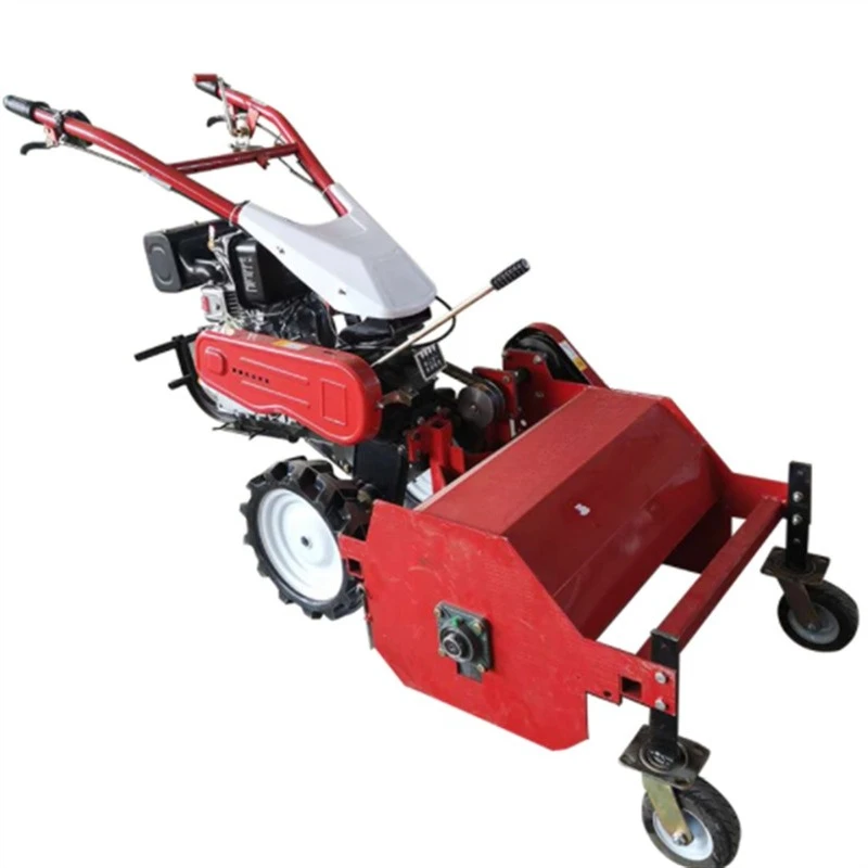 

Knife-throwing lawn mower, high-horsepower garden grass returning machine, lawn mower for wasteland reclamation