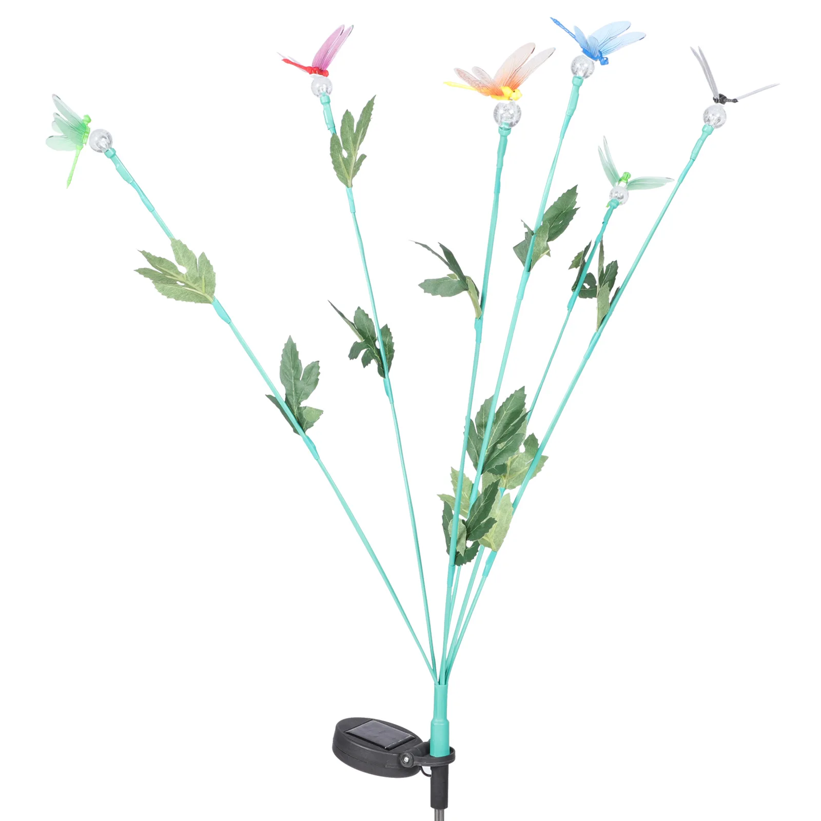 

Solar Dragonfly Lights Stake LED Ground Garden IP65 Waterproof Plastic Automatic Landscape Lighting Outdoor Decor Grass Lawn