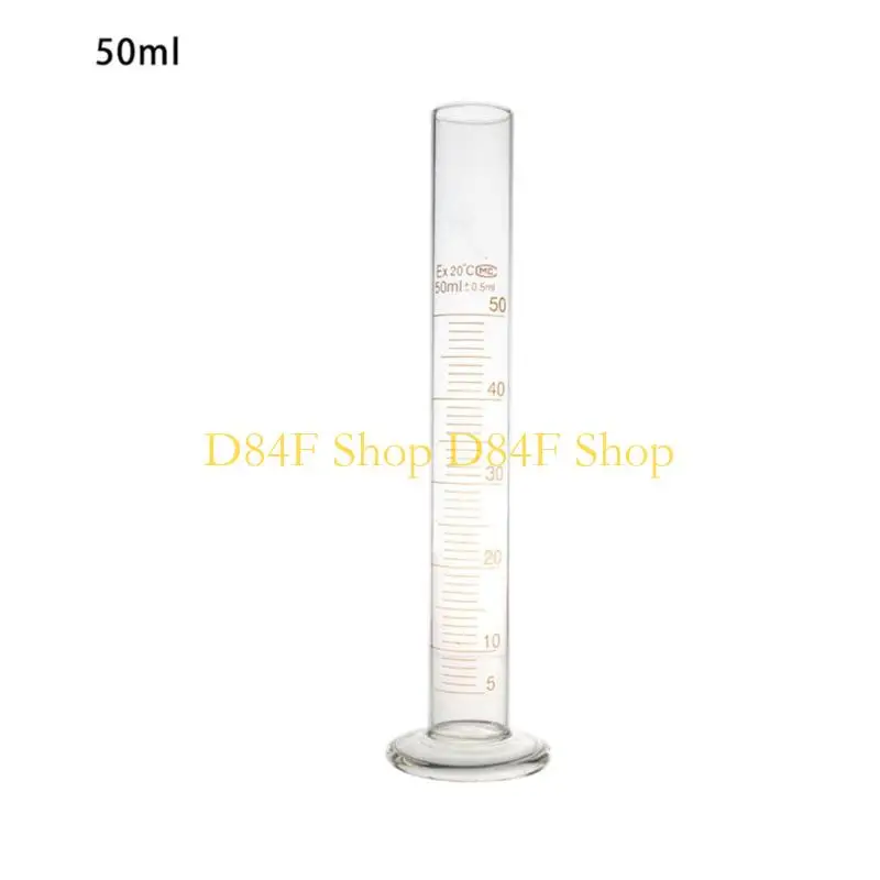 D84F Graduated Cylinder Class A Tolerance ±0.50ml Cylinder Measuring Single Metric