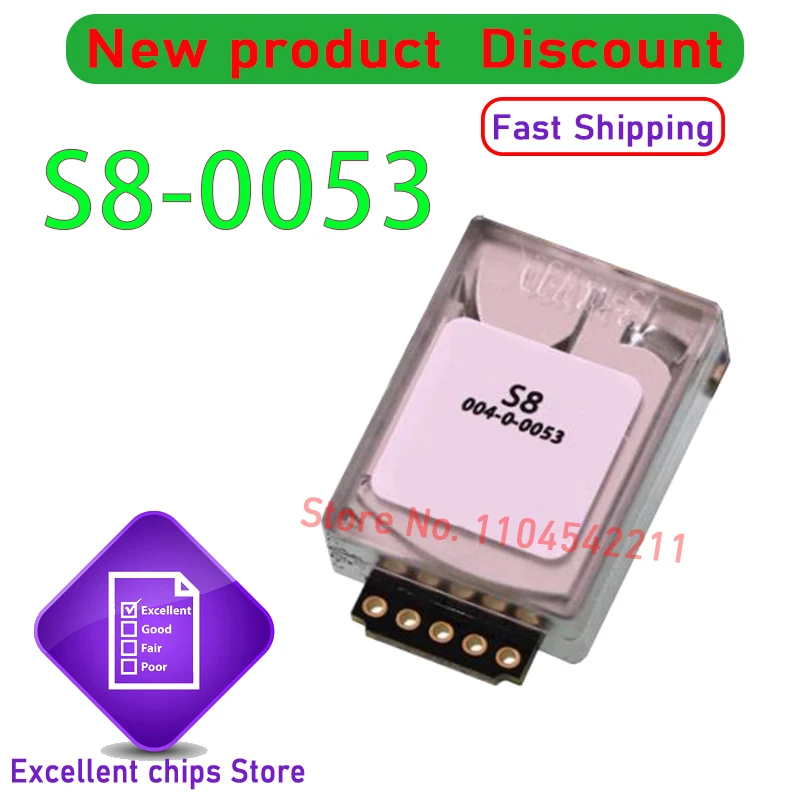 

1 шт./лот, оригинальный SenseAir S8 004-0-0053 S8-0053 инфракрасный датчик CO2 углекислого газа S8 0053, подлинный новый