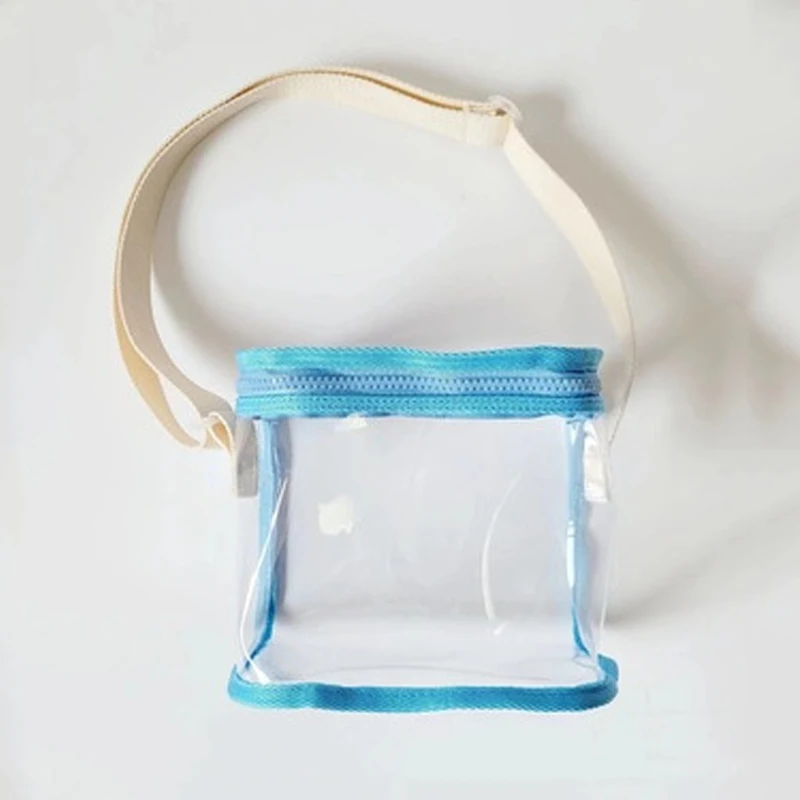 Kids Casual Shoulder Bags Children Transparent Crystal Bag Snack Bag Swimming Storage Bag Toy Bag Baby Messenger Coin Purse Bag