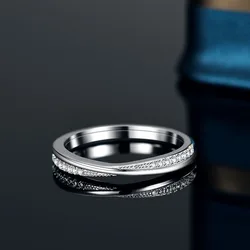 18K gold ring moissanite cross women's fashion women's volleyball ring jewelry PT950 platinum jewelry