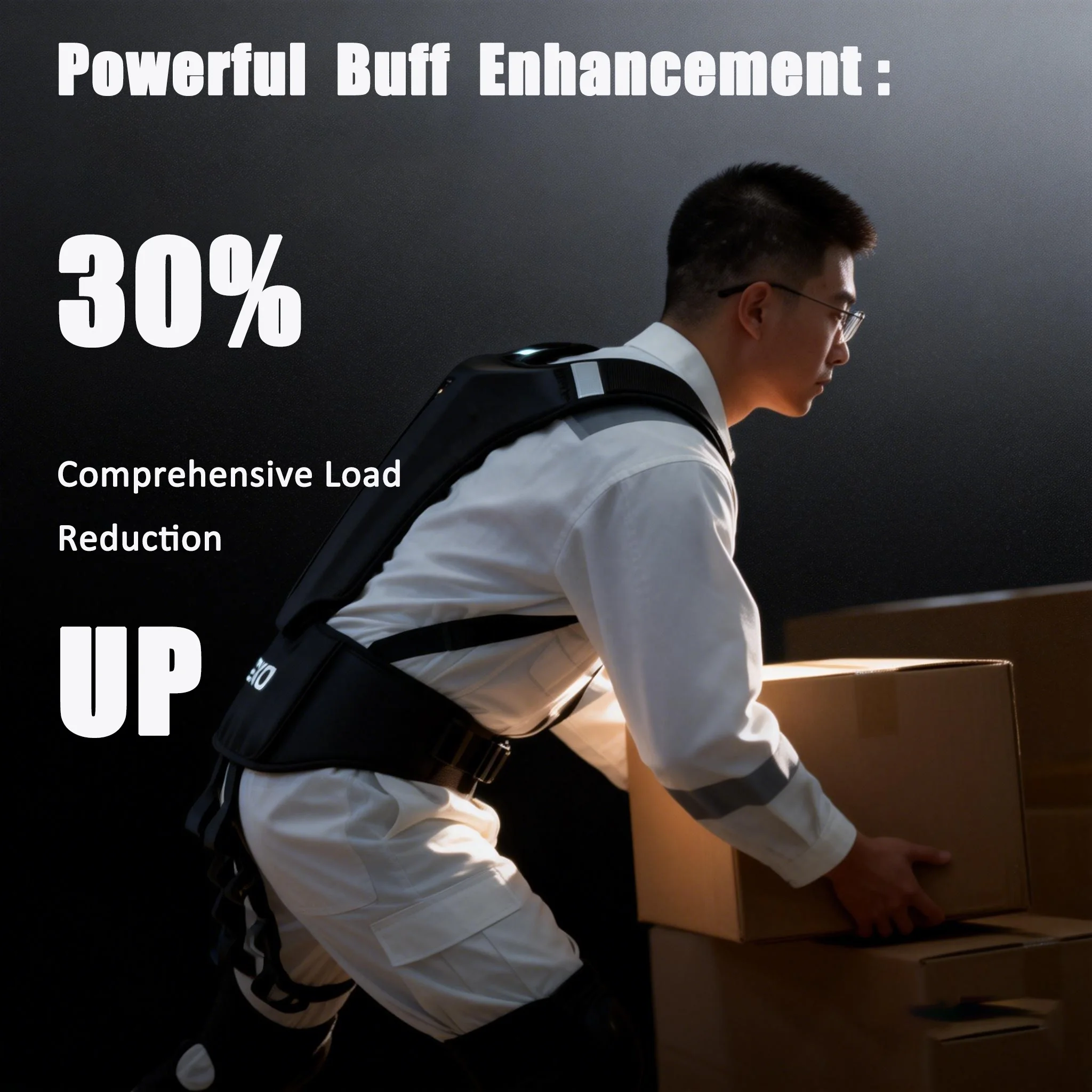 

Ergonomic Passive Exoskeleton Pressure Dispersion Say Goodbye To Shoulder Soreness Boost Work Efficiency