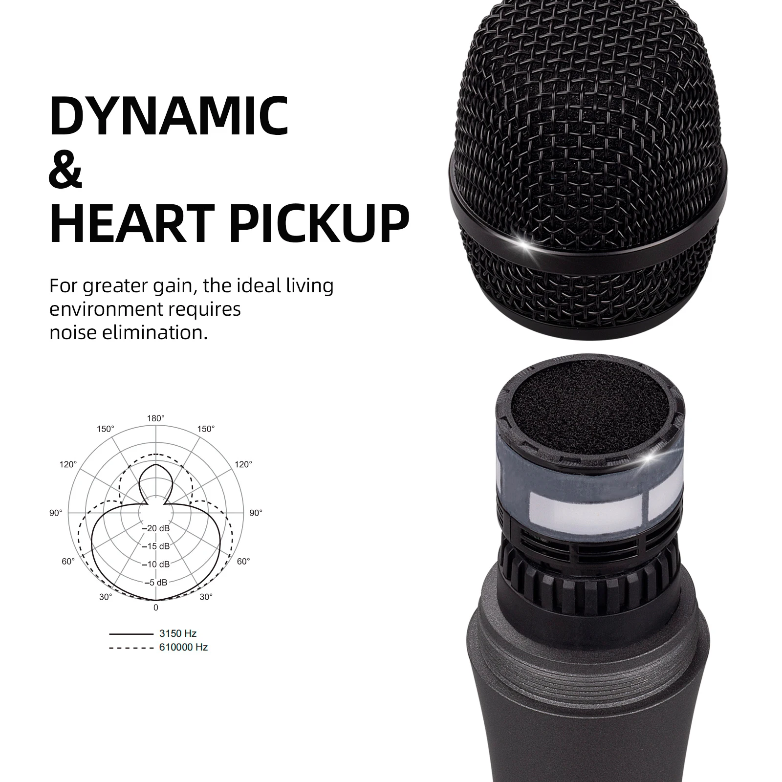 D86 Professional Wired Microphone Metal Mic 6.5 mm Personal Exclusive Microphone and Speaker For Karaoke