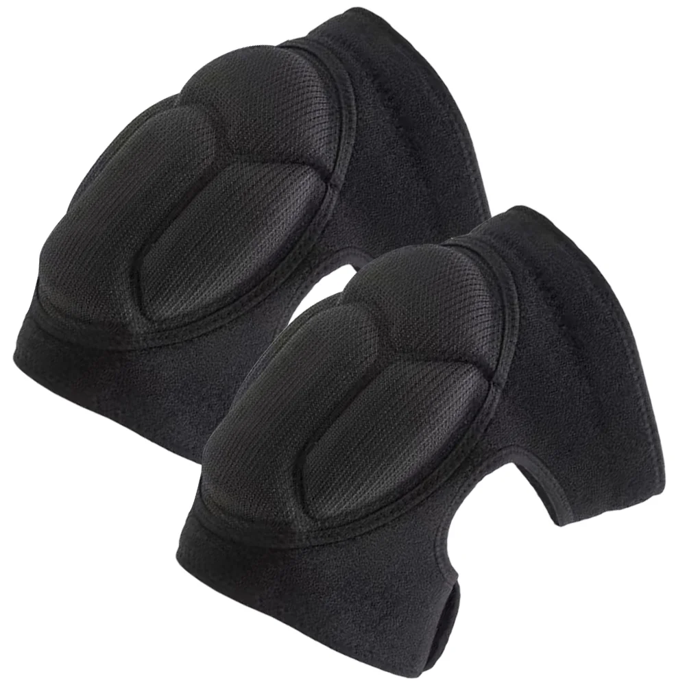 2 Pcs Knee Pads for Work Brace Thick Dance Women Wear-resistant Portable Support Motorcycle Dancers