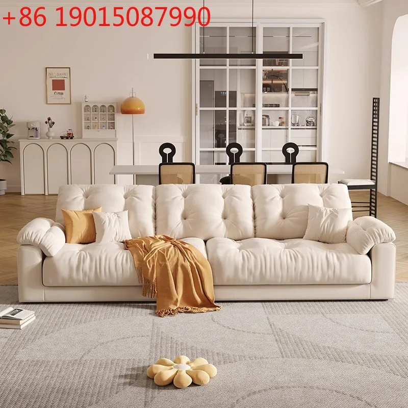 

Минималистичный тканевый диван, современный простой диван для маленькой квартиры, гостиной, прямой диван на троих