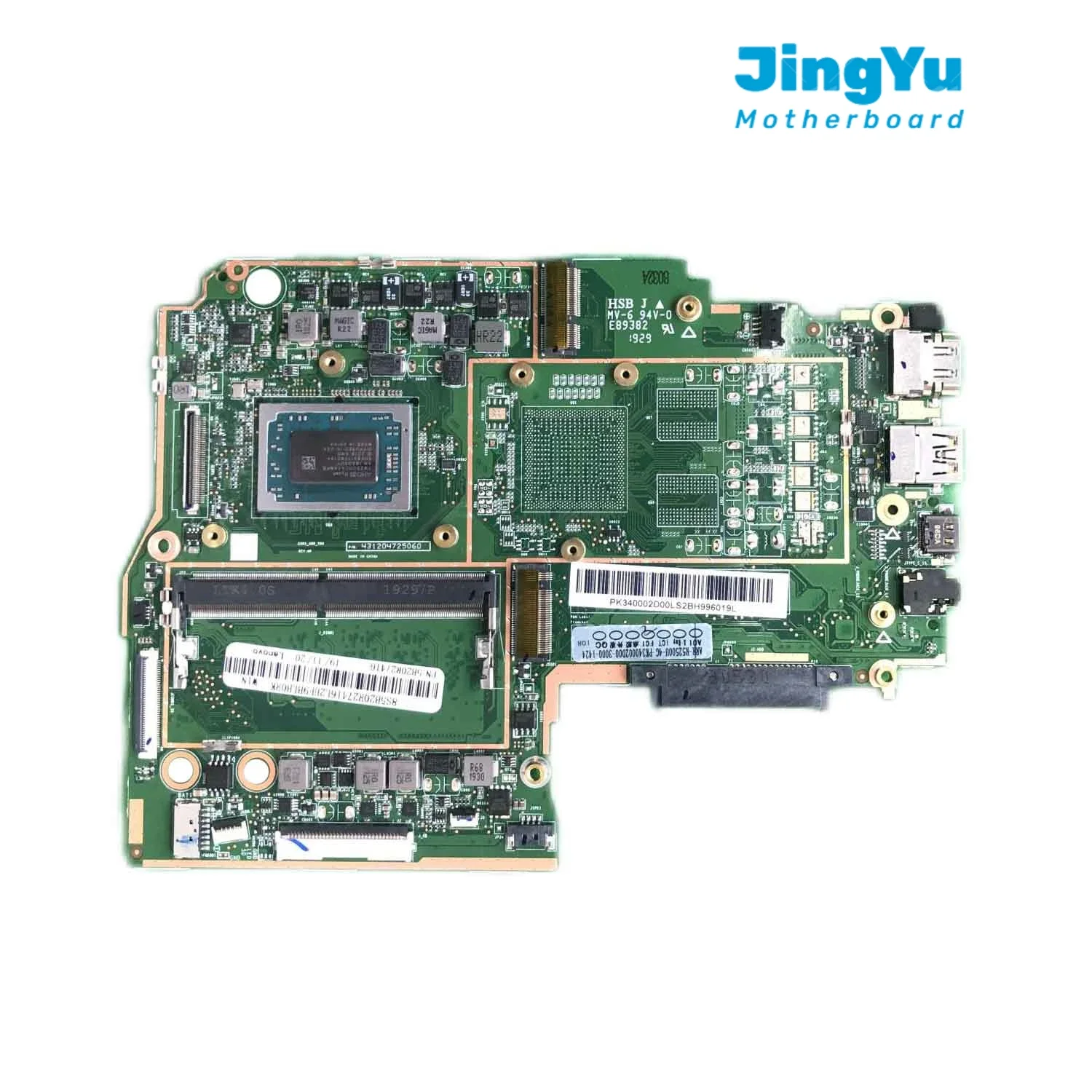 5B20R27416 Mainboard for Lenovo Ideapad 330S-15ARR UMA Laptop Motherboard with R5-2500U 4GB 100% Tested Ok