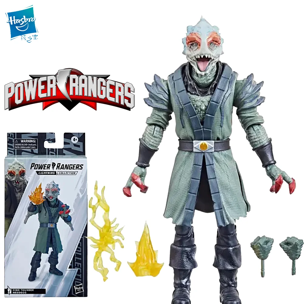 Hasbro Power Rangers Lightning Collection Dino Thunder Mesogog 6-Inch Premium Collectible Action Figure Toy with Accessories