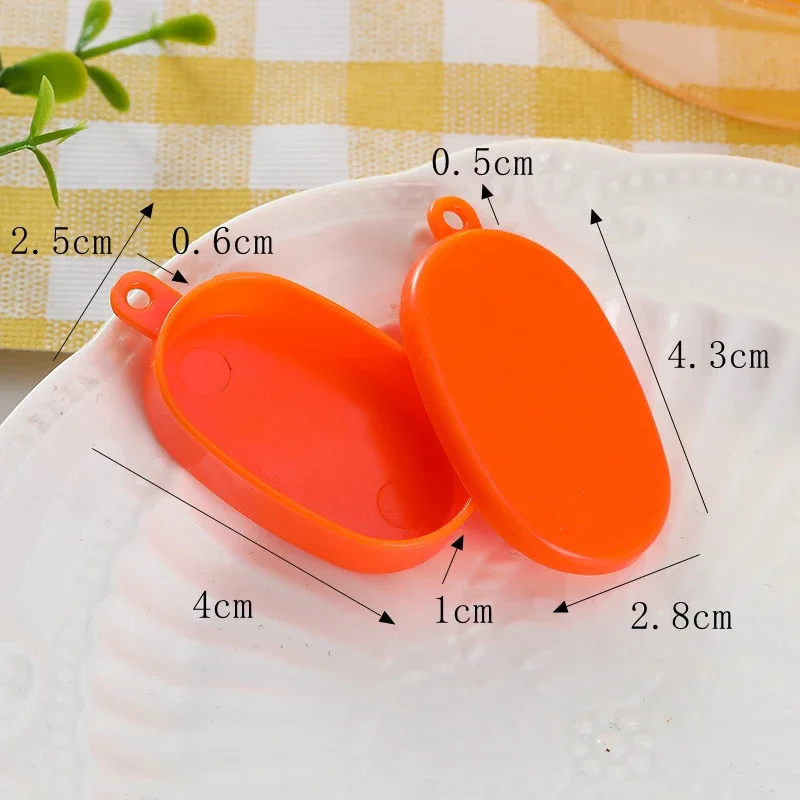 3pcs Dollhouse Miniature Food Play Live Scene Decoration Mini Simulation Lunch Box Hand Made Box Doll Accessories Toys