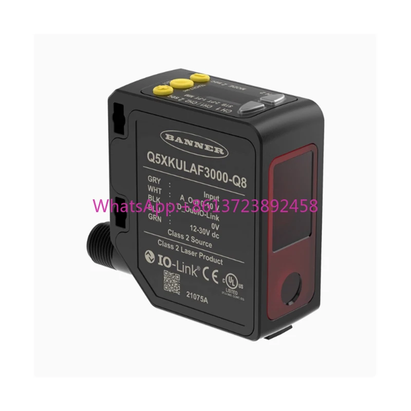 

Original BANNER Q5XKILAF3000-Q8 Analog laser ranging sensor Q5XKULAF3000-Q8