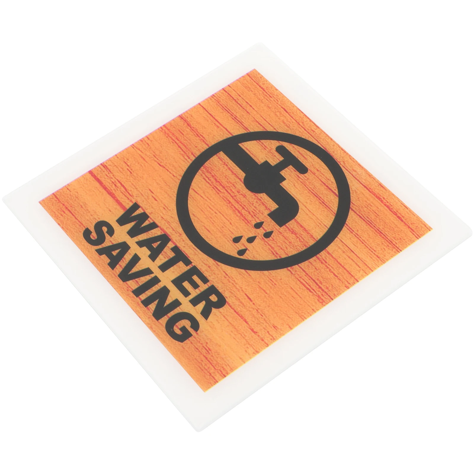 

Water Saving Signage Stainless Steel Wet Floor Portable Caution Slippery Hanging