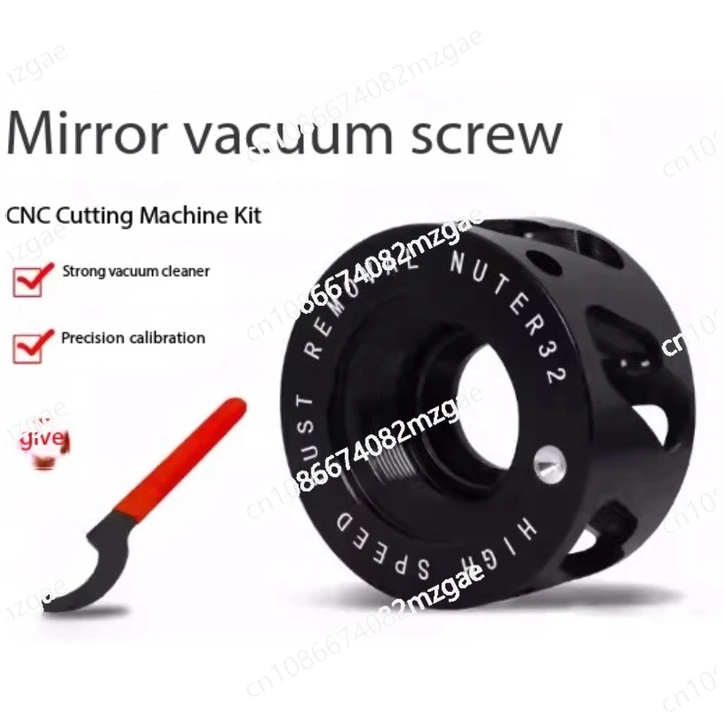 

Гайка шпинделя ER32 для снятия загрязнений, адсорбционная гайка для удаления пыли, удобная и эффективная