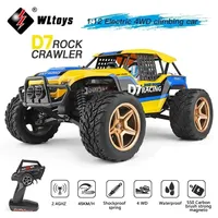 WLtoys 12402 104311 12429 1:12 Rock Crawler RC Car 50KM/H 4WD Electric High Speed Car Off-Road Drift Remote Control Children Toy