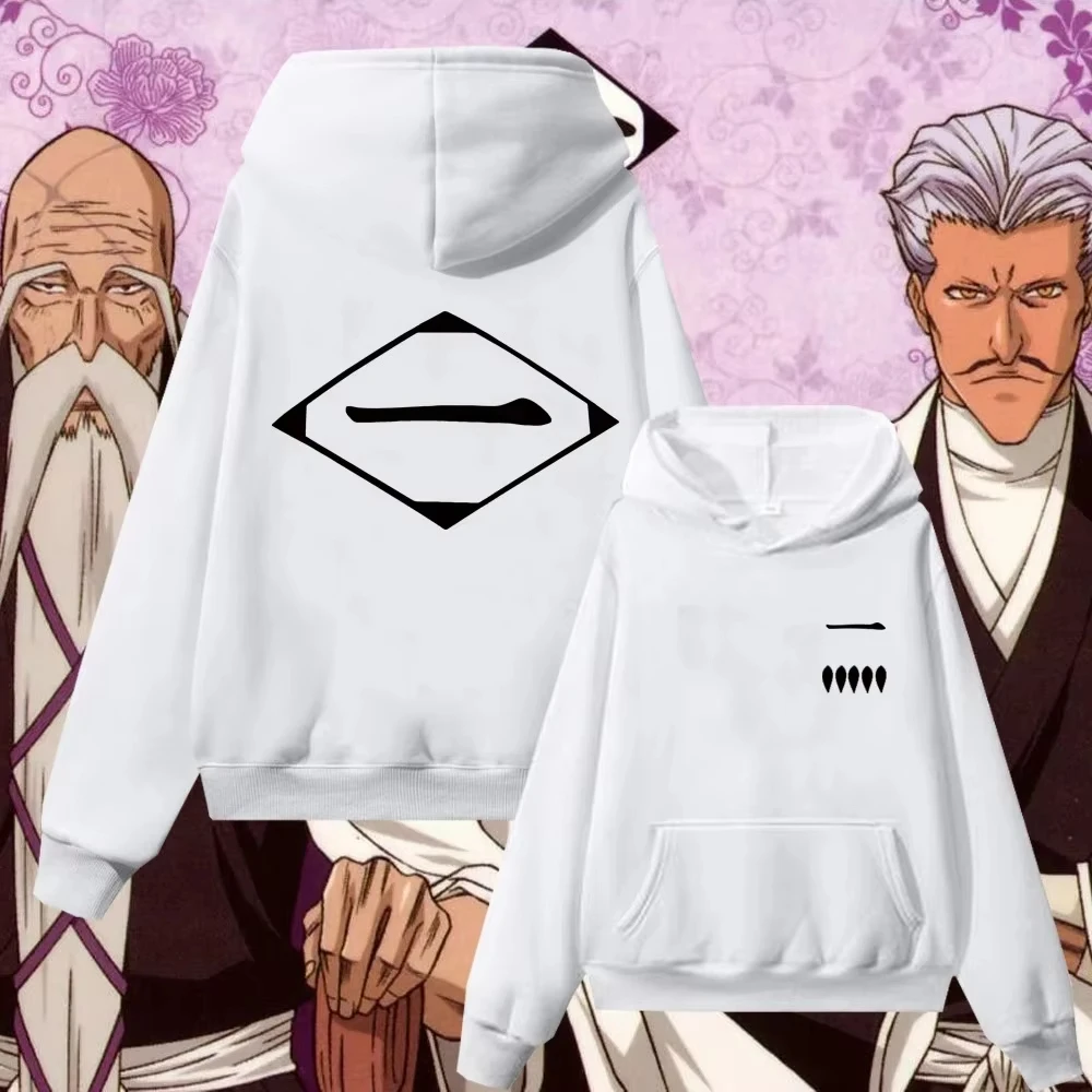Bleach Zaraki Yachiru Hoodie Unisex Herren Damen Baumwoll-Pullover Übergroßer Shinigami Anime Sweatshirt Sommer Casual 2026 Bestseller