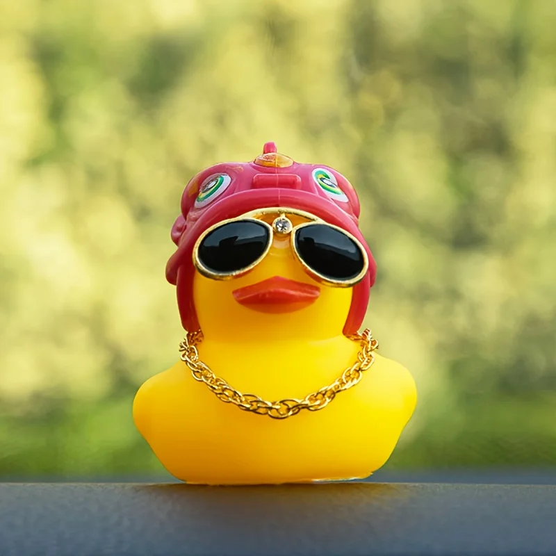 1pc Adorable Duck Car Ornament, Home and Office Desktop decoration, Perfect gift for Duck Enthusiasts