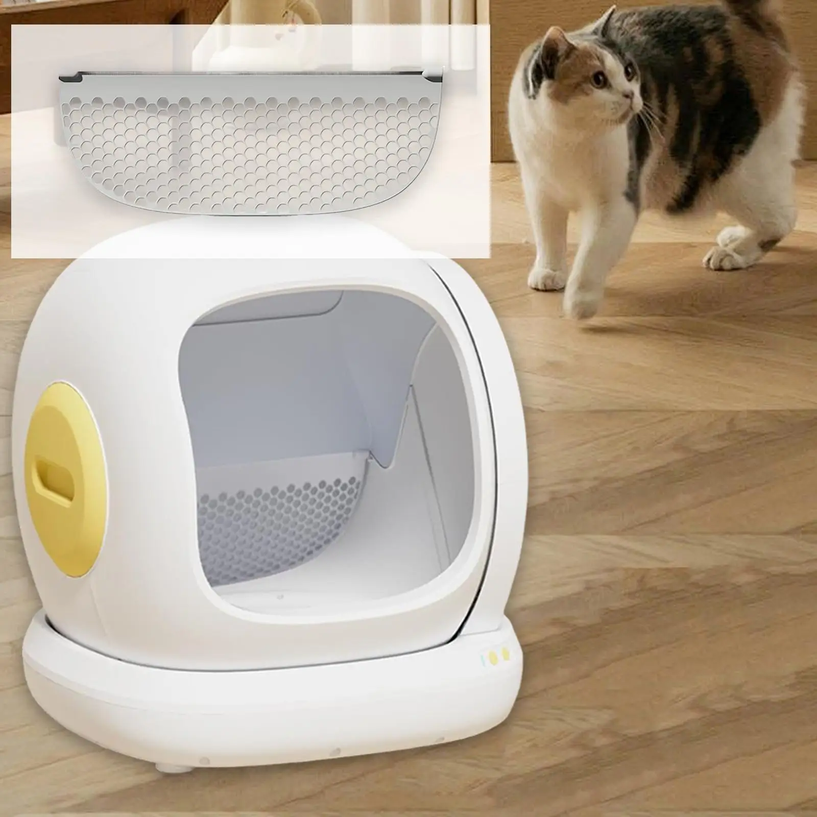 Filtro repuesto para caja de arena automática de gatos con bandeja - imagen 5