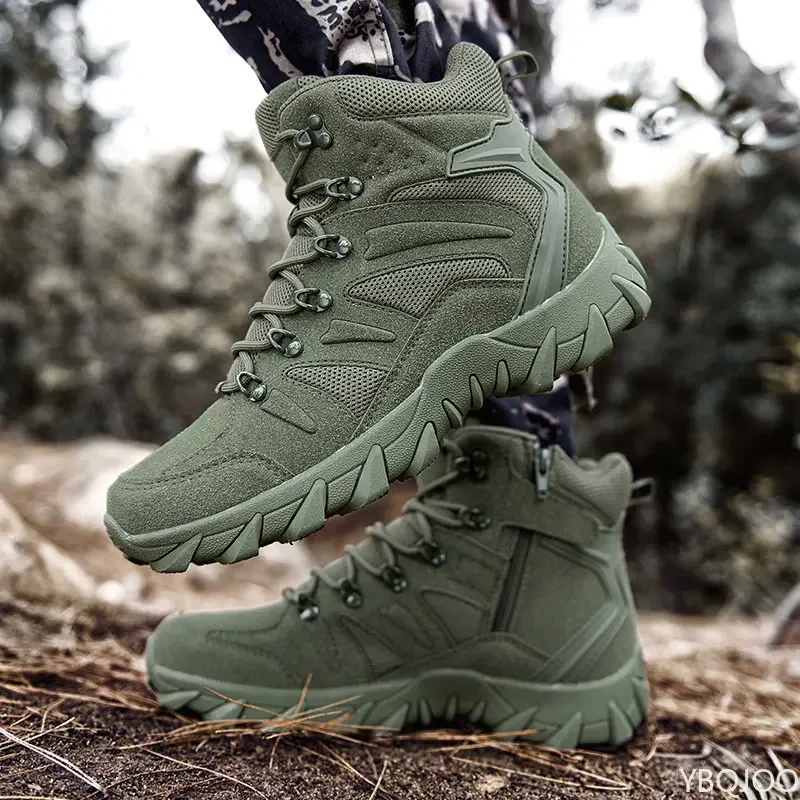 New Men\'s Boots Boots Outdoor Hiking Boots Men Winter Desert Motocycle Zapatos Hombre