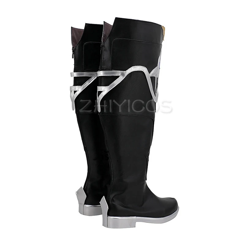 Neue Genshin Impact Cosplay Schuhe Genshin Impact Albedo Cosplay Schuhe Damen Herren Karneval Halloween Fersenschuhe