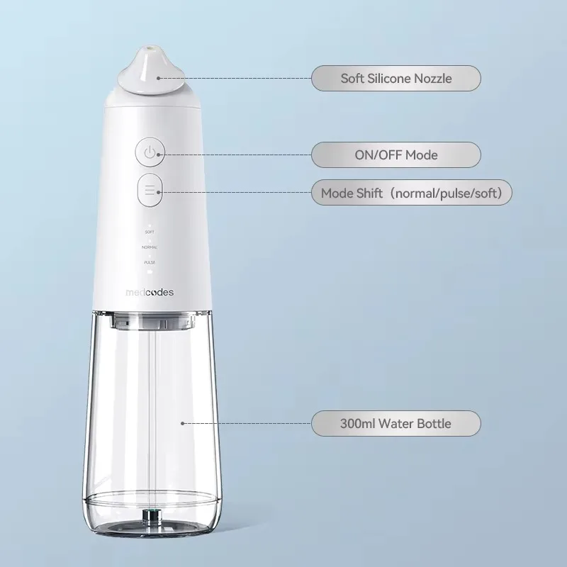 2026-The latest nasal  cleaning cordless pulsating nasal washer kit nasal  with 4 washer and 30 salt pods - view 5