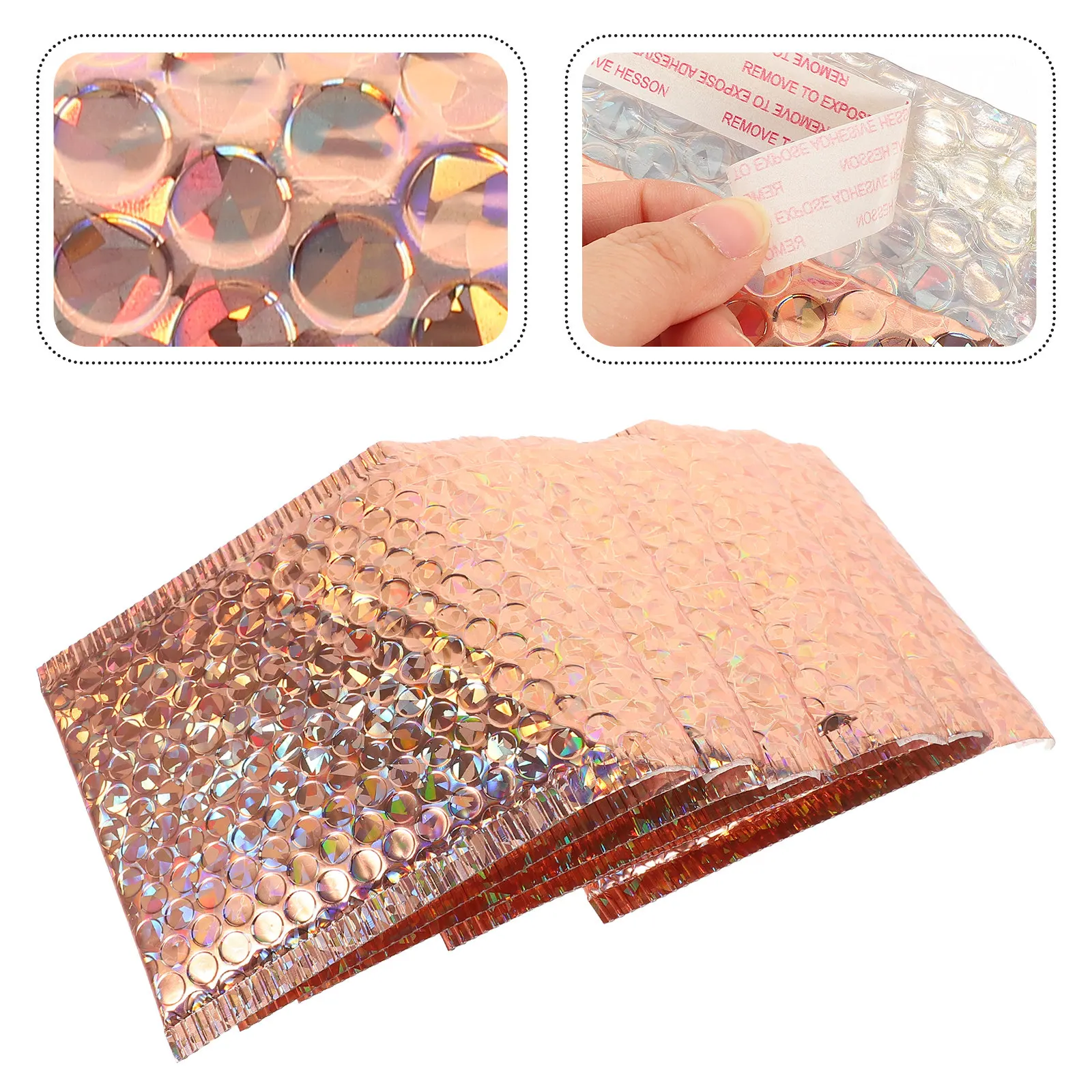 

20Pcs Bubble Packaging Bags Premium Adhesive Shipping Mailers Multi-Function Clothes Mailing Envelopes Small Business Delivery