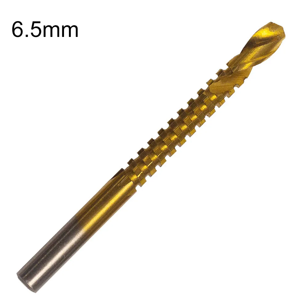 1pc forets 3/4/5/6/6.5/8mm HSS enduit forets ensemble pour bois mince métal et plastique outils de forage pièces de rechange