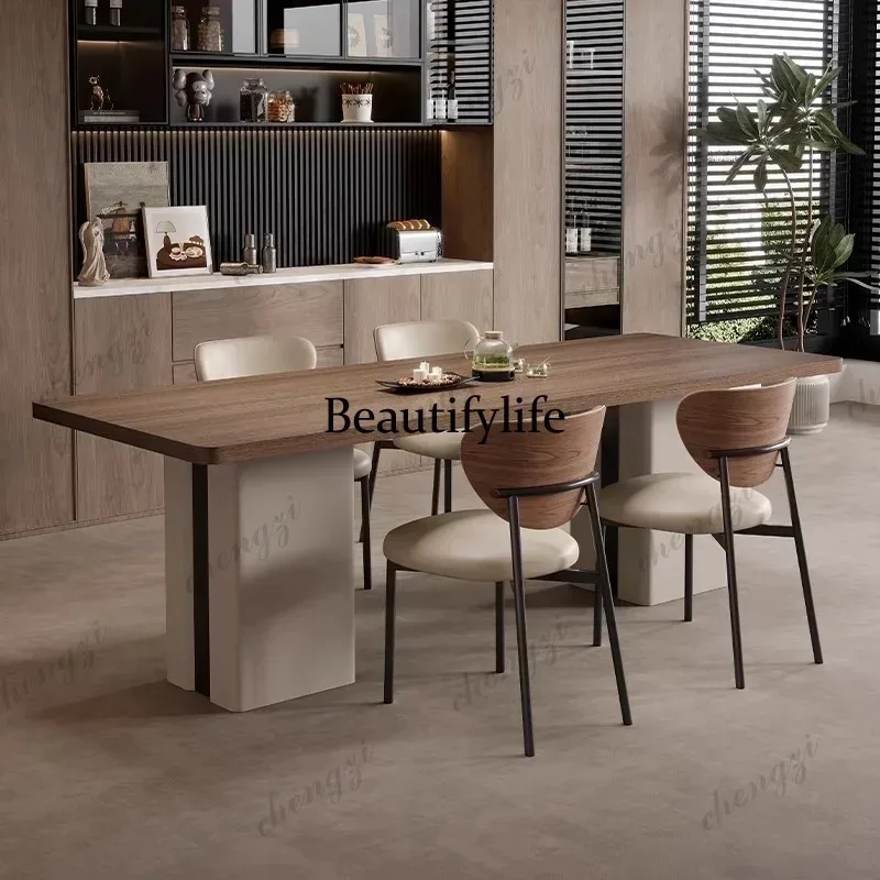 F4567 Design Square Dining Tables Italian Event Brackets Wooden Kitchen Dining Tables Restaurant Luxury Tavolo Da Pranzo Furnitu