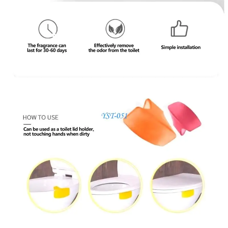 E15A Space Saving Toilet Fragrances Dispenser Air Freshener Urinal Screen Deodorizer