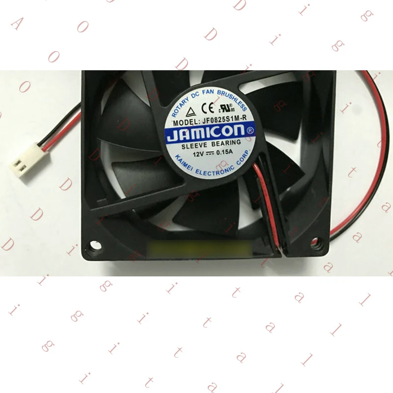 L... 1PCS NEW FOR JAMICON JF0825S1M-R DC12V 0.15A 2pin cooling fan#QW