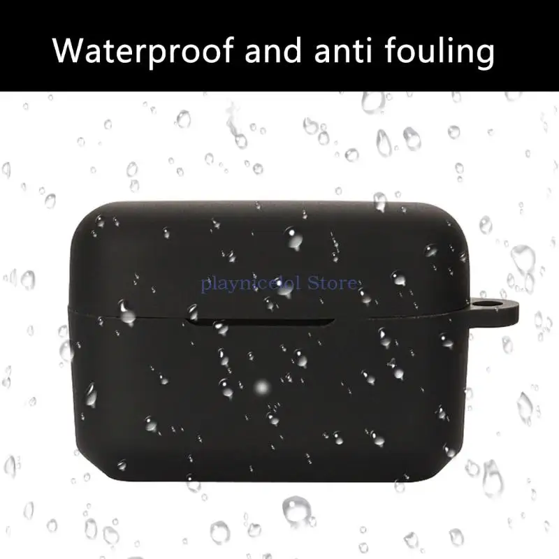 غلاف مقاوم للصدمات، حافظة مقاومة للخدش، غلاف قابل للغسل لـ ATH-CKS30TW+ E8BA