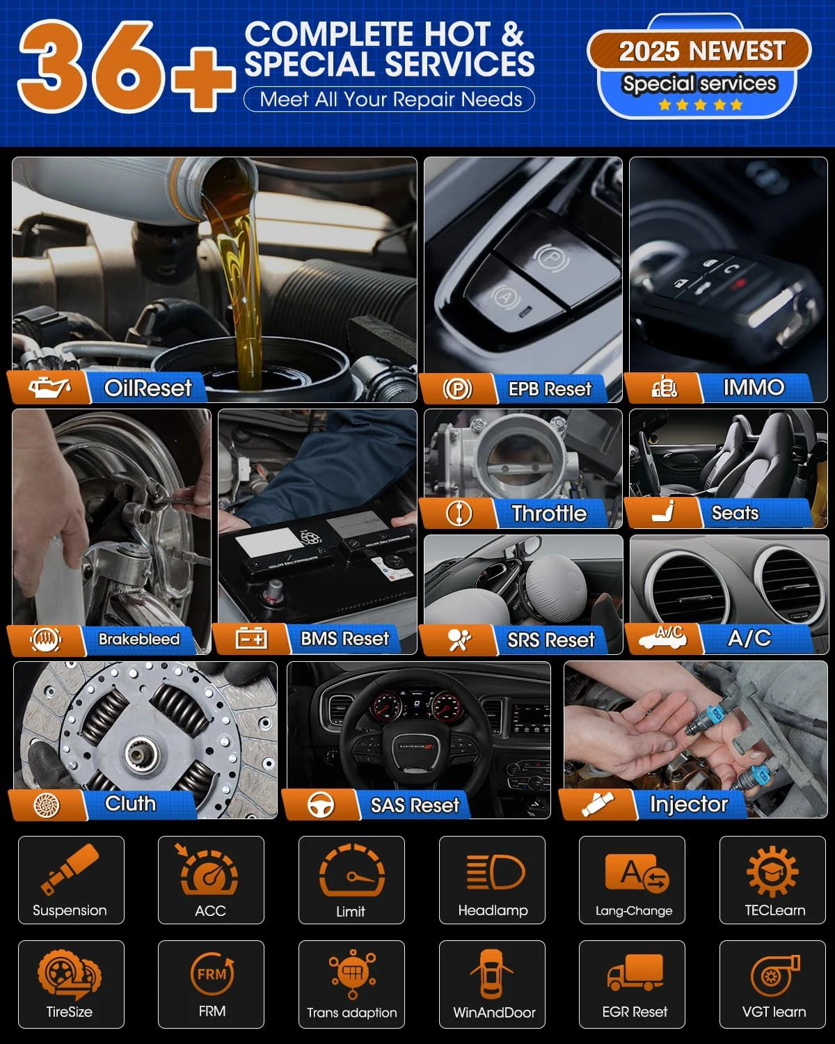 Autel MaxiCOM MK906S Pro Autodiagnosetool Gleiche Funktionen wie MS906 Pro Advanced ECU Coding & Active Test DoIP & CAN FD – Detail 10