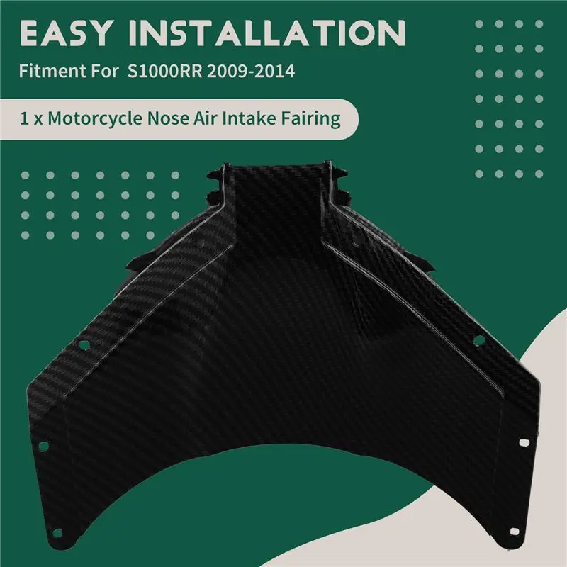 Motorcycle Front Nose Center Air Intake Ram Fairing For BMW S1000RR S1000 RR BMWS1000RR 2012-2014