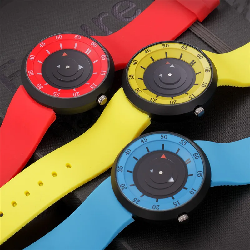 Montre Homme Students Brand Watches Men Boys Fashion Silicone Band Gifts Design Watch Black Reloj Hombre Relogio Masculino 2026