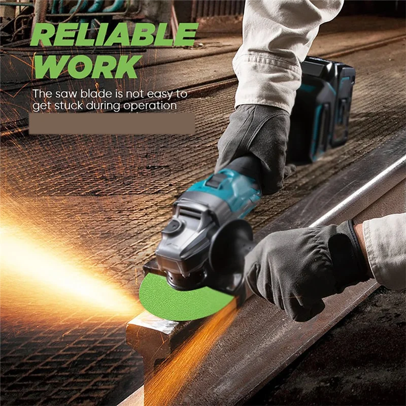 6개입 100mm 암석 슬래브 연삭 디스크 유리 절단 디스크, 앵글 그라인더 타일 암석 슬래브 절단 및 앵글 그라인더 디스크-A74P용