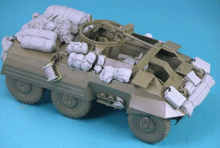 1:35 Scale Resin Die-cast Armored Vehicle Tank Chariot Parts Modification Does Not Include Unpainted Tank Model