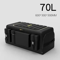 Organizador de maletero de coche, caja de almacenamiento de tela Oxford, bolsa plegable, bolsillos de almacenamiento para vehículo, sedán, SUV, 50L/60L/70L