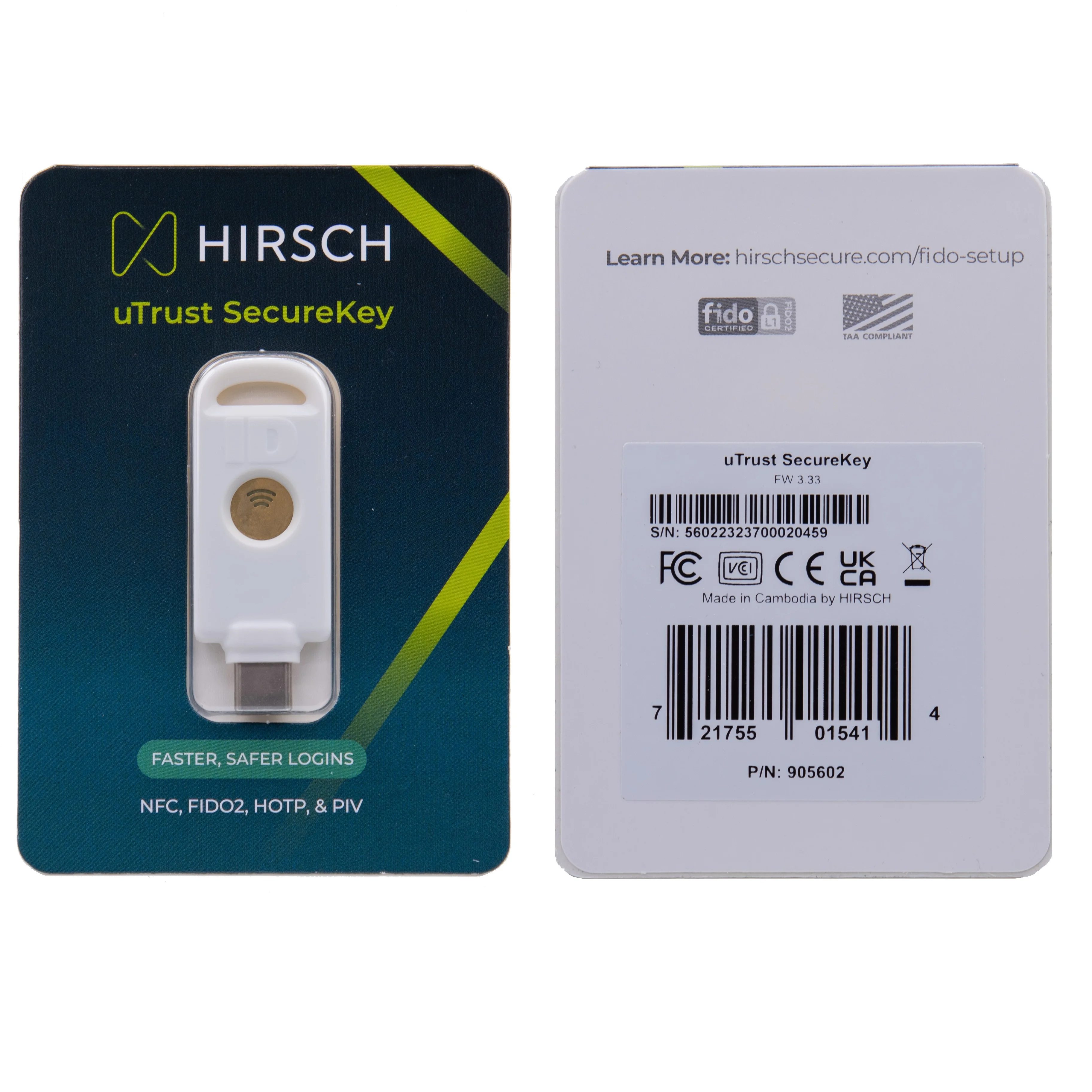 USB-C  Security Key Supports Two Factor Authentication U2F  Protect your Google account