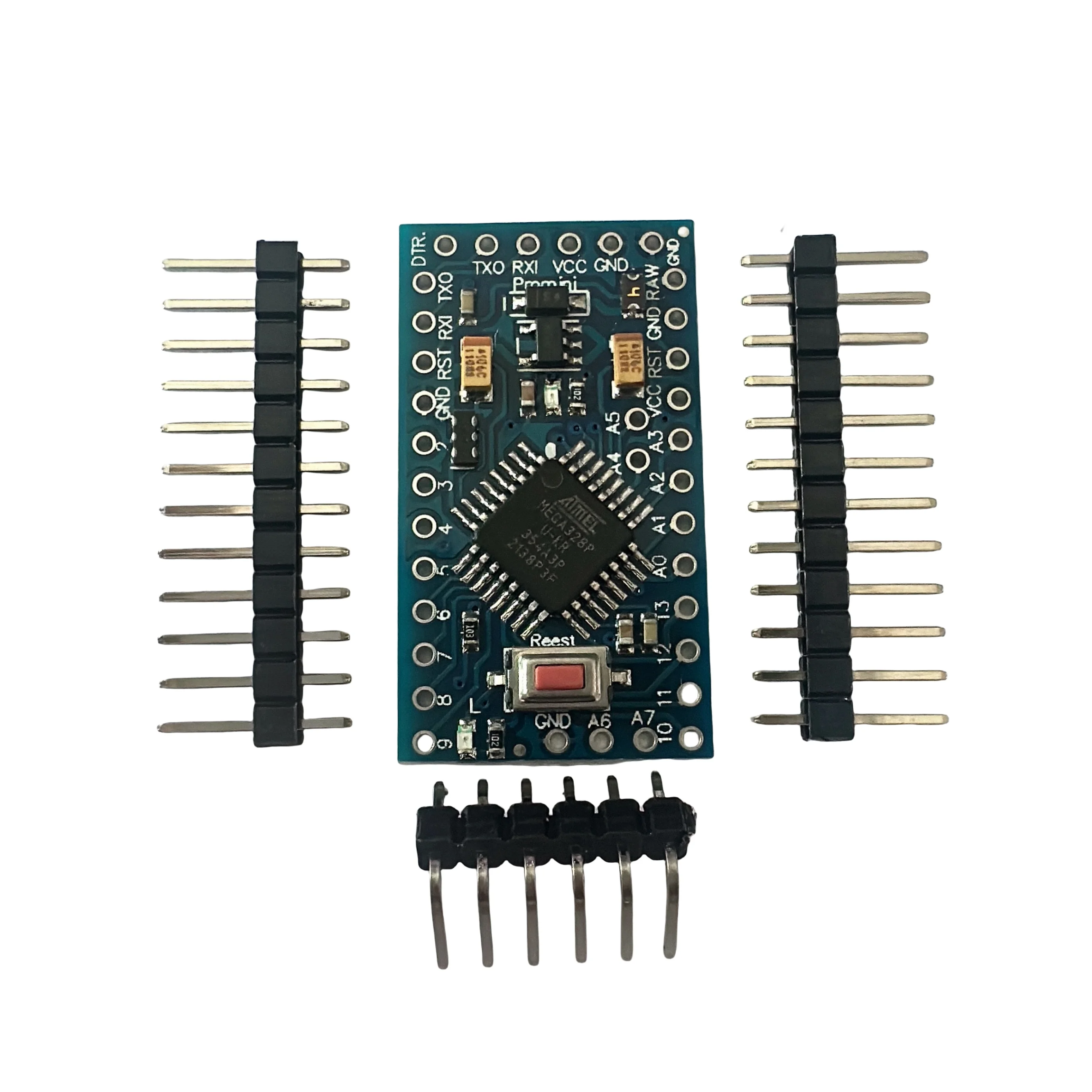 Pro Mini 328 Mini 3.3V/8M 5V/16M ATMEGA328P/PB ATMEGA328P-AU 3.3V/8MHz 5V/16MHZ Dla Arduino — zdjęcie produktu 2
