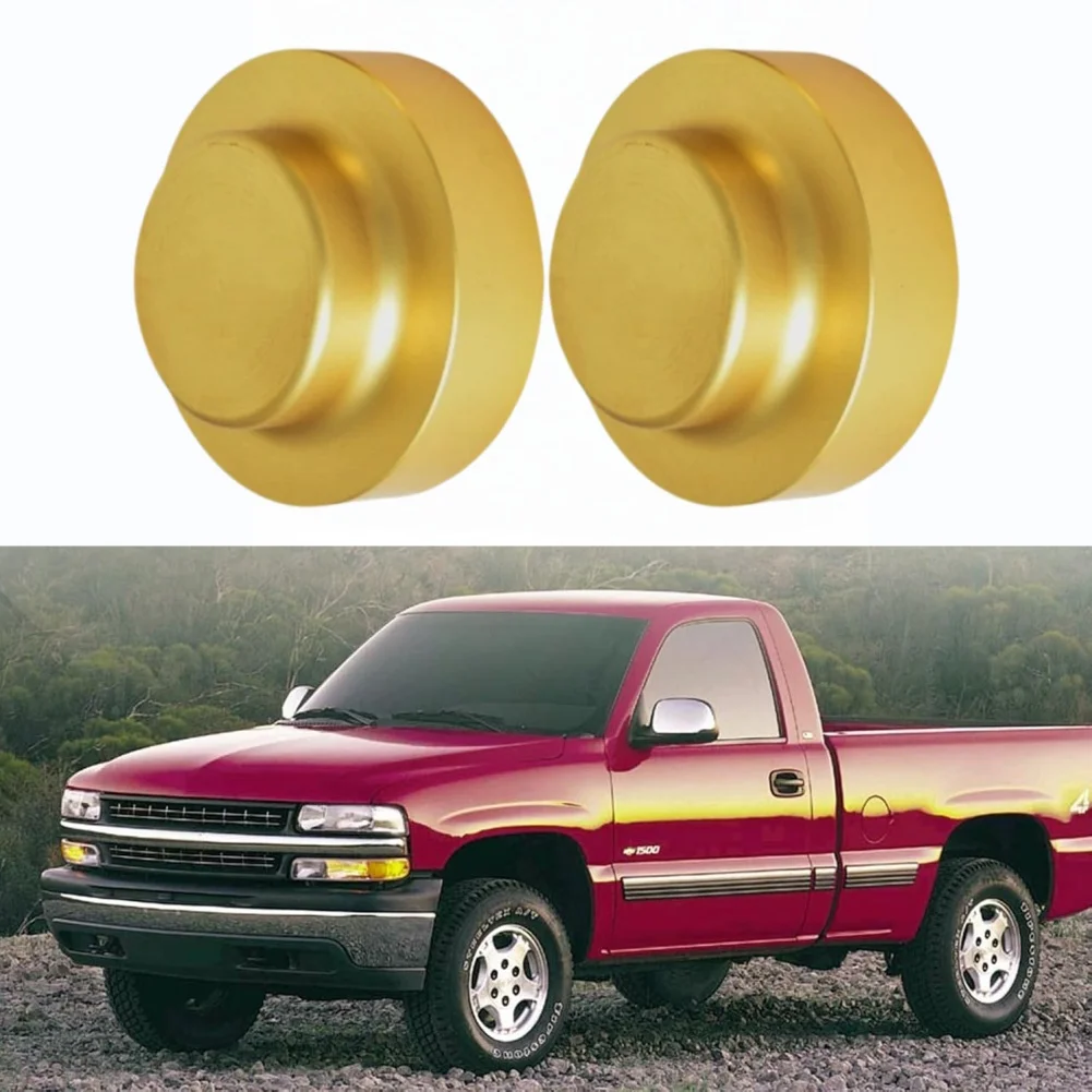 Aluminum 1 Rear Coil Spring Spacer Lift Kit Compatible with For Chevrolet Citation II 1980-1985 and For GMC 2003-2008