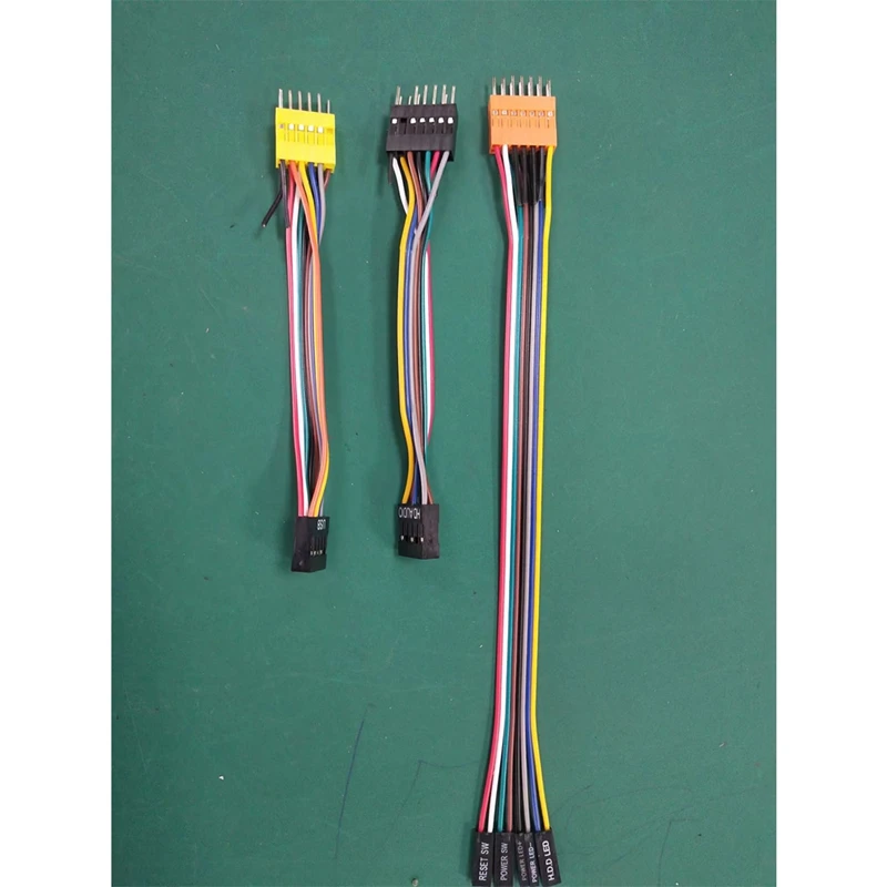 3Pcs/Set Suitable For Lenovo Chassis With Ordinary Motherboards Transfer Wiring Switch Cable USB Cable Audio Cable